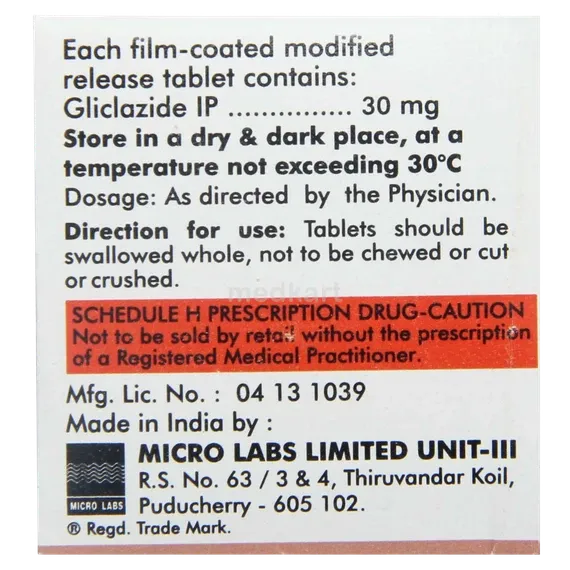 dianorm od 30mg tablet 10's